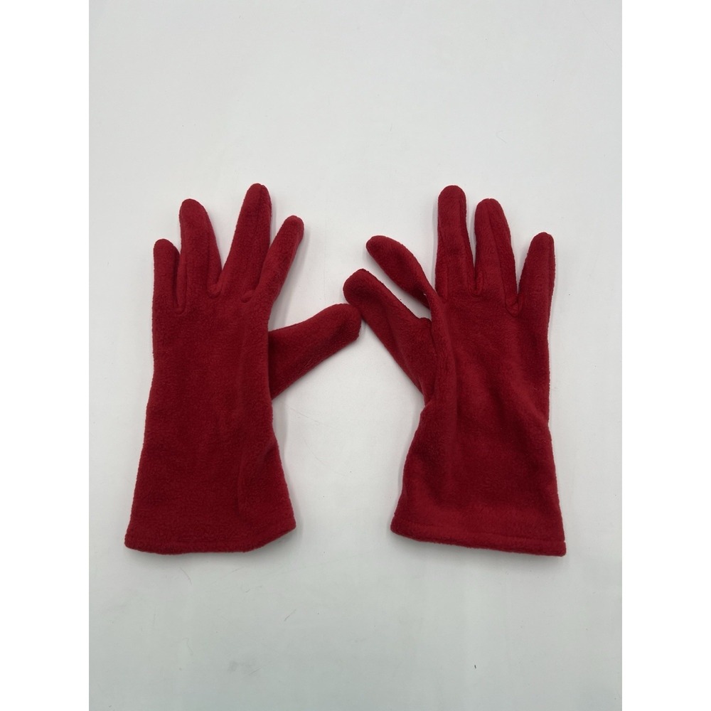 Vintage‎ Bath & Body Works Red Fleece Gloves Womens S/M Winter Soft